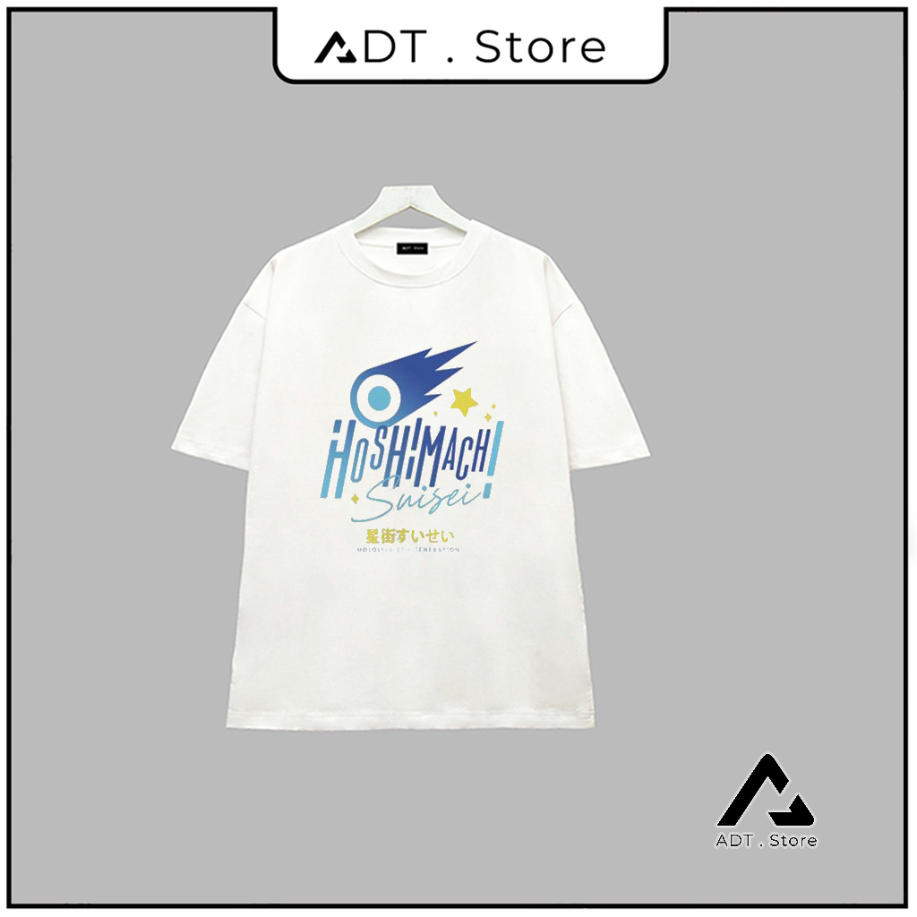 Áo Thun In Hình Hololive Hoshimachi Suisei độc đẹp giá rẻ mẫu HOT bán chạy Chất liệu: áo thun co giãn 4 chiều.