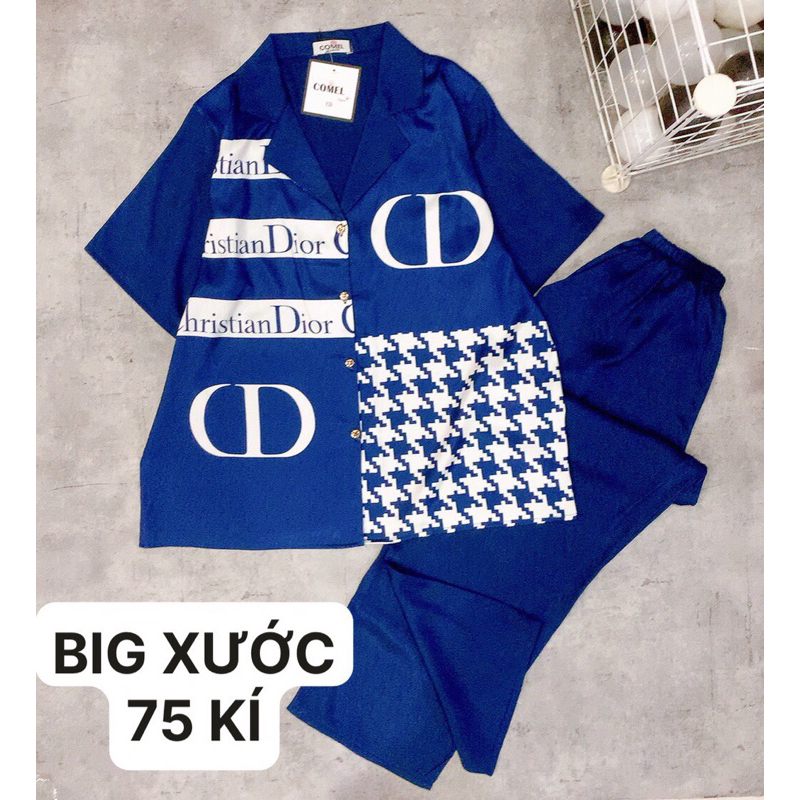 Bộ ngủ Lụa tơ tầm big size 50<75kg