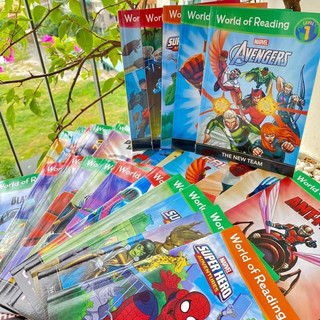 Bộ sản phẩm marvel word of reading- 31 món