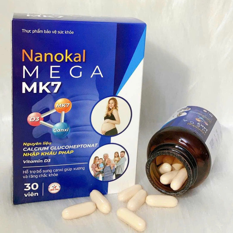Nanokal Viên bổ sung Calci nhập khẩu từ Pháp