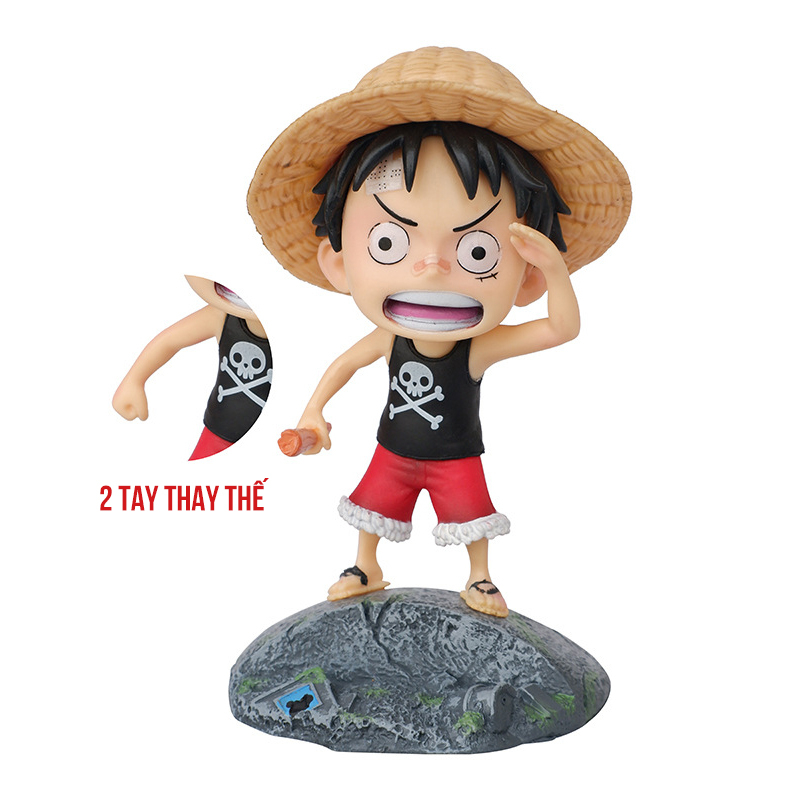 Mô hình Luffy cực kì đáng yêu tùy chọn các mẫu