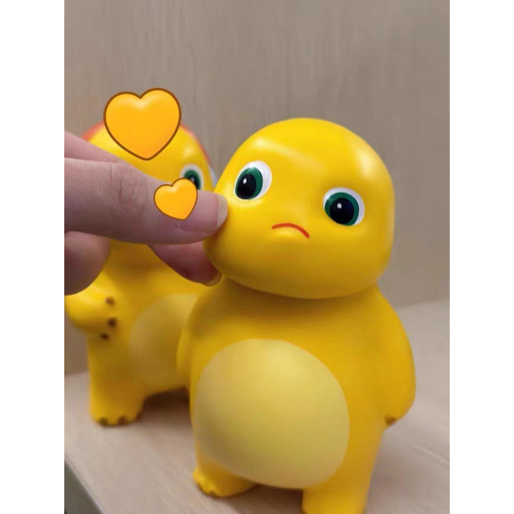 Đồ Chơi Silicone Nắm Bóp Cầm Tay Squishy Rồng Sữa Khủng Long / Hũ Mật Ong Hình Thú Thư Giãn Giảm Stress