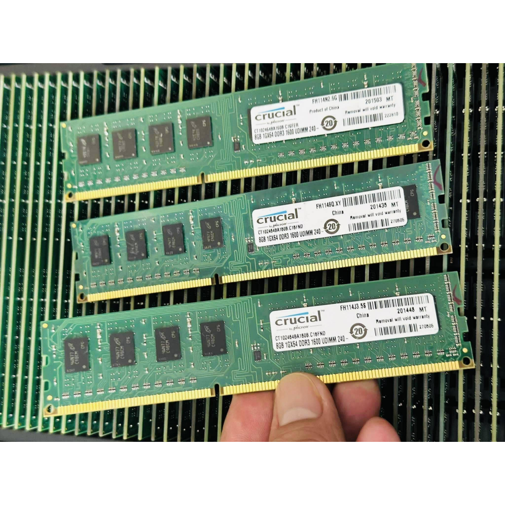 RAM DDR3/ 8Gb Bus 1600MHz Kingmax/ Kingston/ Gskill/ Corsair cũ