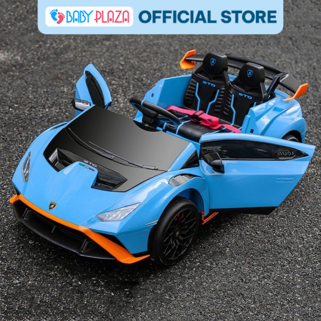 Siêu xe ô tô điện trẻ em Drift Lamborghini BABY PLAZA SMT-555