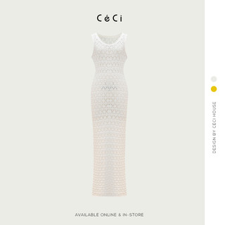 CECI Đầm maxi len suông tôn dáng, phù hợp đi biển, đi chơi.