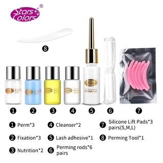 Bộ uốn mi Collagen 6D siêu cong Hàn Quốc ( bộ đầy đủ dụng cụ uốn mi chuyên nghiệp )