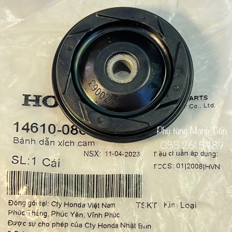 Bánh nòng/ bánh dẫn xích cam chính hãng mã 14610-086-010