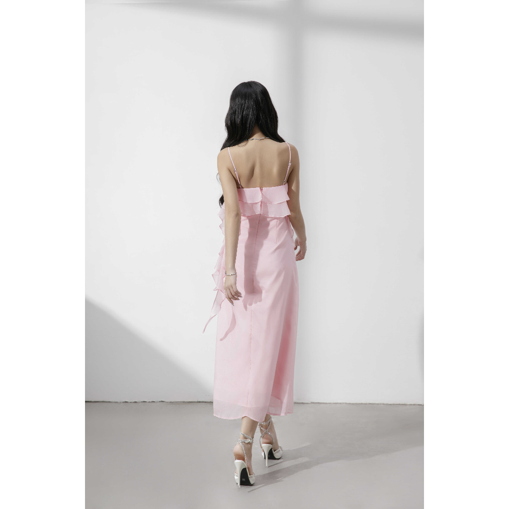 Đầm Nữ Hai Dây Thiết Kế Xếp Tầng BETTY DRESS - GOÛT DE JUN