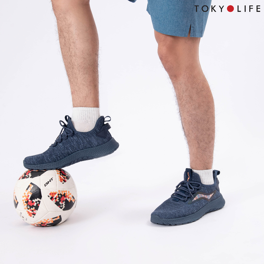 Giày thể thao nam TOKYOLIFE siêu nhẹ êm chân năng động chống trượt phù hợp chạy bộ, tập gym C7SHO314L