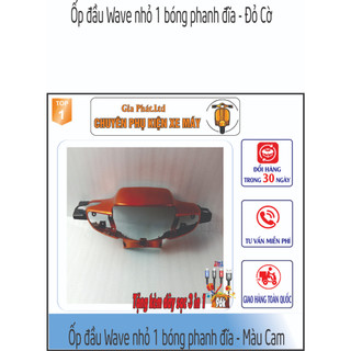 Ốp đầu 1 bóng phanh đĩa xe wave zx - wave anpha cũ - wave 110 đời 1997 đến 2006 -