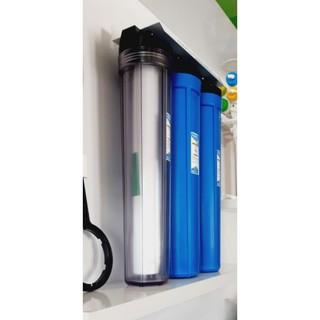 Bộ lọc sinh hoạt 20" 1 trong , 2 xanh phi 27