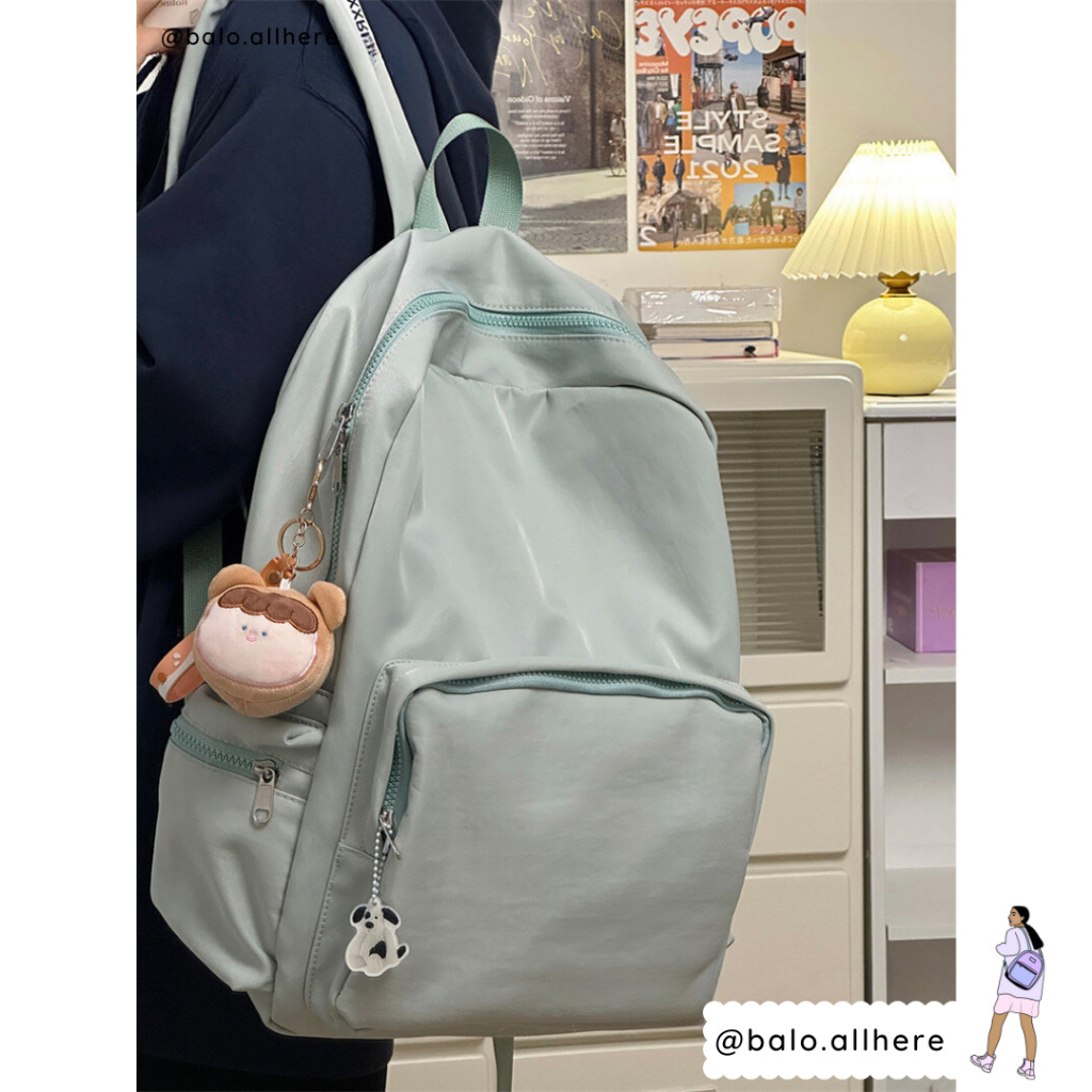 Balo Cặp Đi Học Nam Nữ Basic