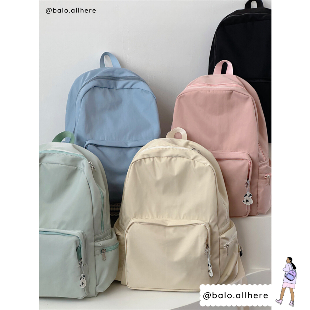 Balo Cặp Đi Học Nam Nữ Basic