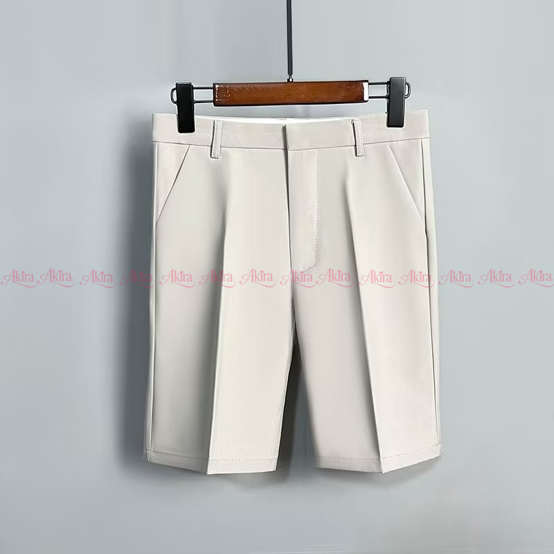 Quần tây âu, quần short thể thao mùa hè chất vải mát lạnh kiểu dáng hàn quốc