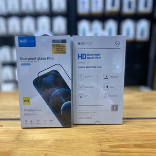 Kính cường lực Kuzoom Full màn chống bụi màng loa cho iphone 14 Pro Max - XS Max