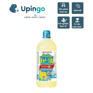 Dầu ăn hoa cải Ajinomoto 1000g Nhật Bản