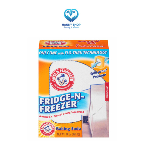 Muối Nổi Khử Mùi Tủ Lạnh Baking Soda Arm & Hammer 396.8g