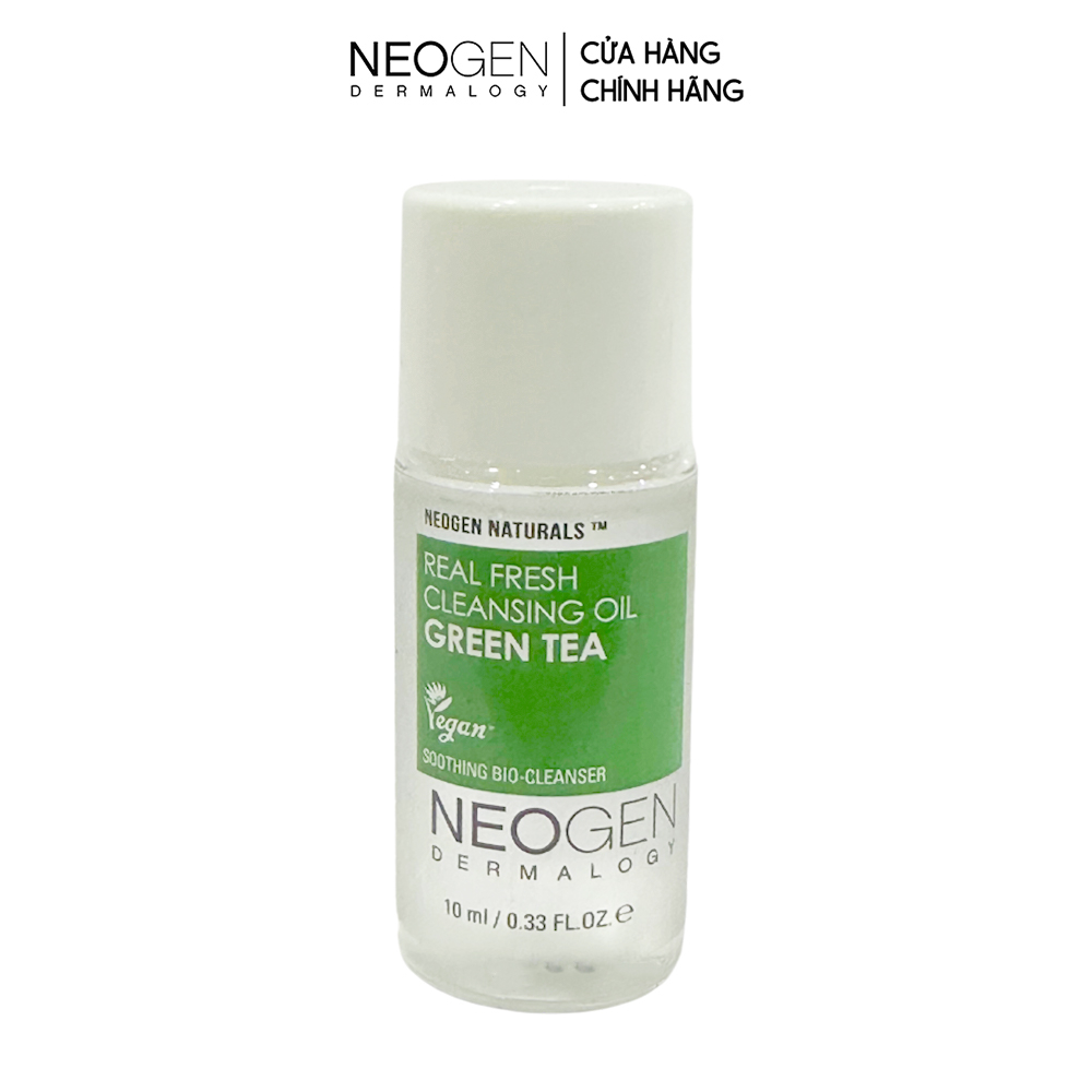 Tẩy Trang Chiết Xuất Trà Xanh Neogen Dermalogy Real Fresh Cleansing Oil Green Tea 10ml