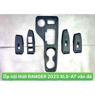 Ốp nội thất Ranger 2023 bản Xls -AT vân đá, vân gỗ bóng , vân gỗ mờ , vân cacbon