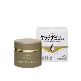 Kem á sừng Kowa Keratinamine giảm nứt nẻ, khô ráp Nhật Bản hũ 60g
