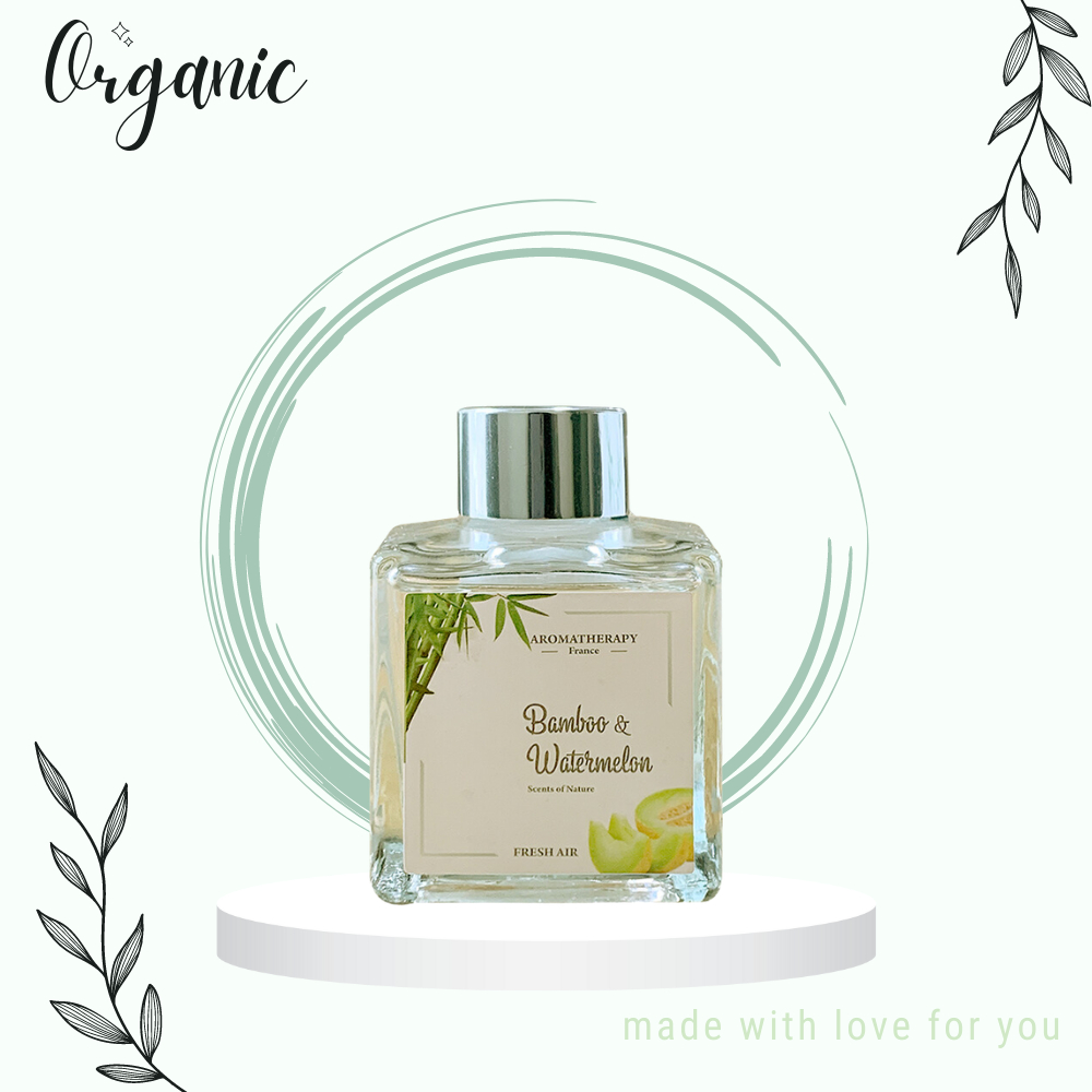 Tinh chất Tỏa hương - Nước hoa thơm phòng Tre & Dưa Lưới - Nước hoa tạo hương thơm - Khử mùi