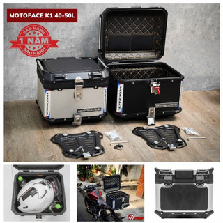 Thùng nhôm motoface chính hãng k1 new