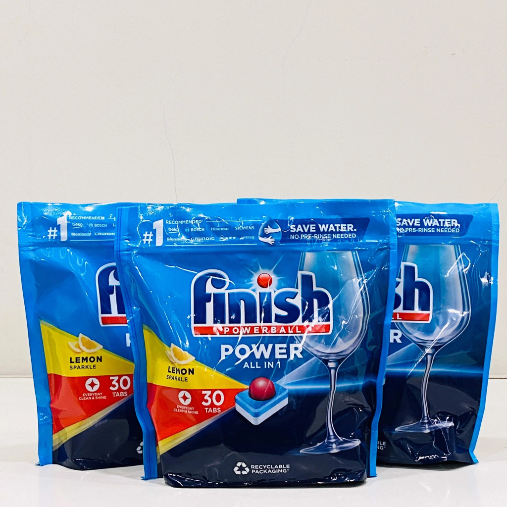 Viên rửa bát Finish All In One Max 100 Viên và 30 viên - Nhập khẩu chính hãng