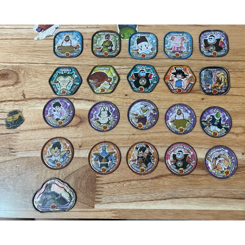 thẻ dragonball toonies