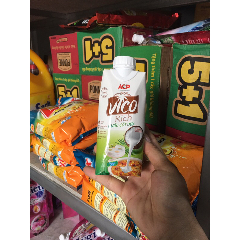 cốt dừa vico 330ml