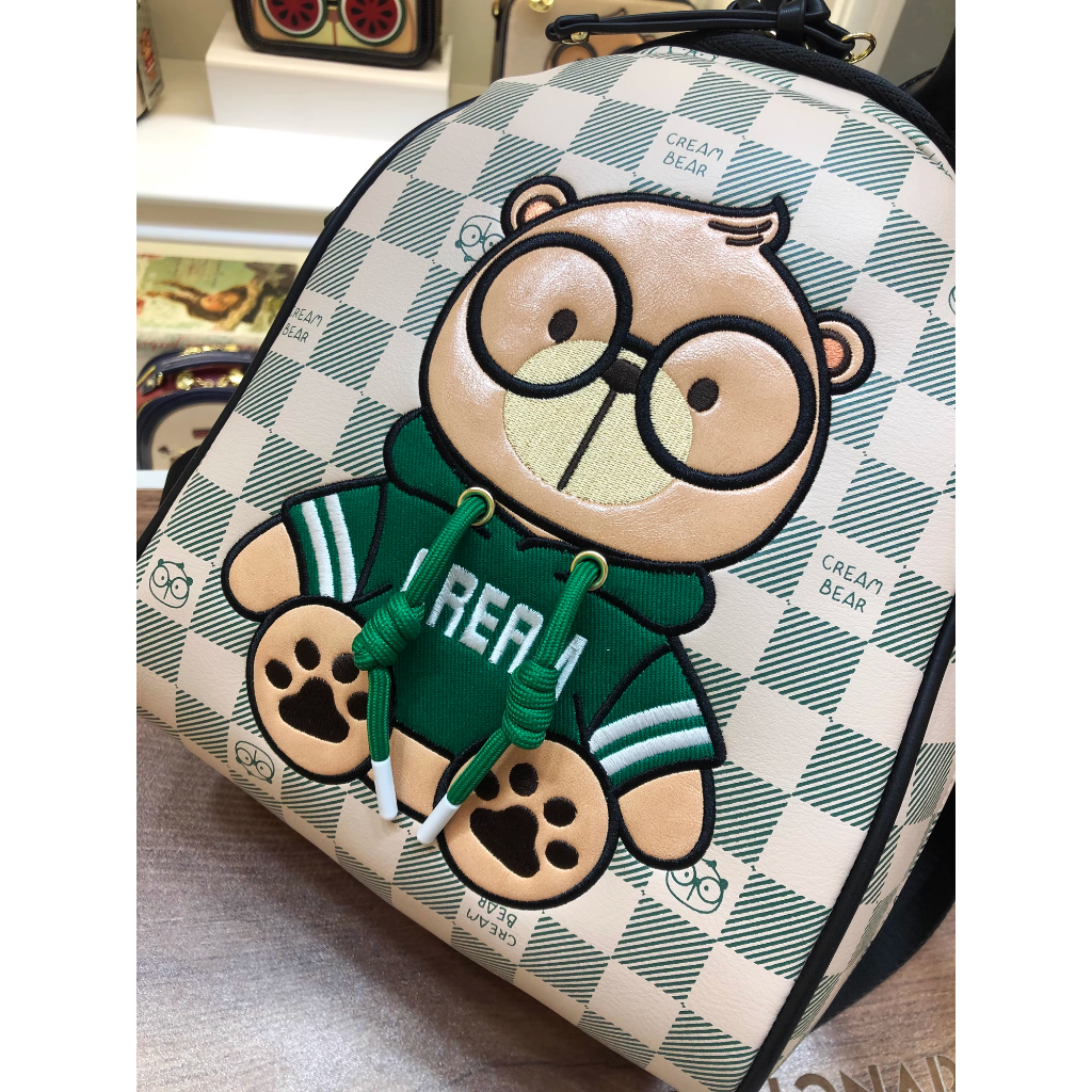 Balo Nam Nữ Thời Trang SAMMAO & CREAM BEAR Chính Hãng C1222-3