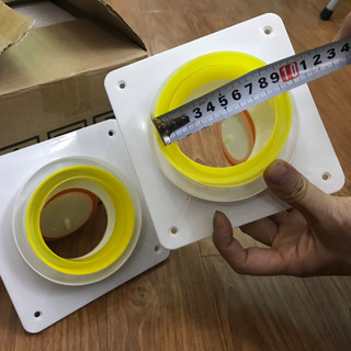 Chụp thông hơi D150 - Có lưới chắn côn trùng