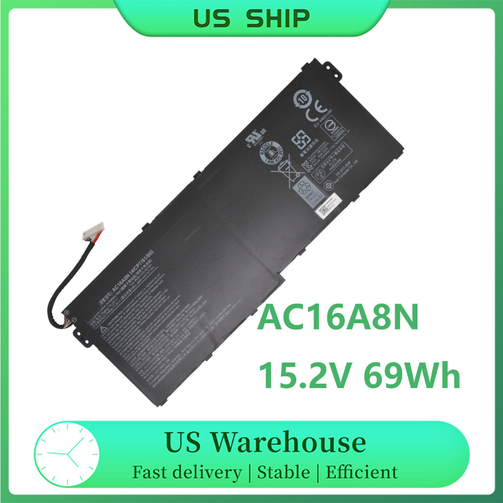 Pin ZIN Acer Aspire V15 Nitro BE VN7-593G V17 Nitro VN7-793G AC16A8N
