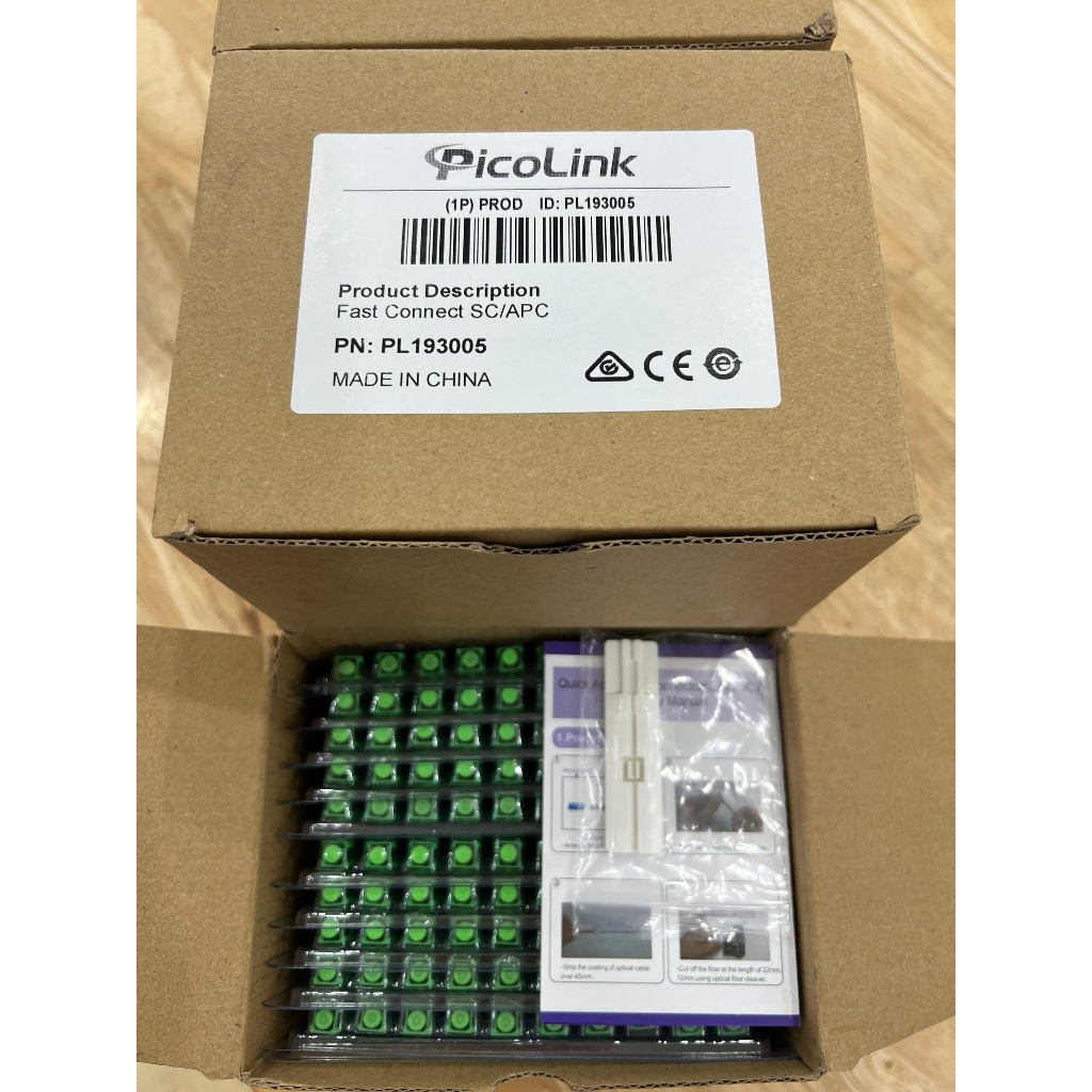 Đầu nối quang nhanh fast connector SC/APC