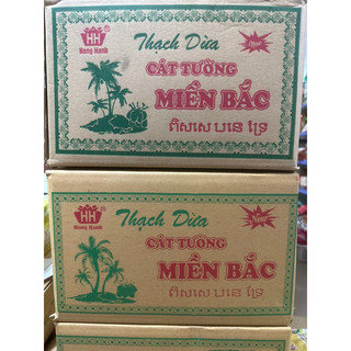 Thùng 12 bịch thạch dừa miền bắc cát tường