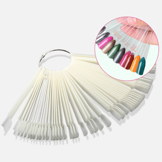 Móng que tập sơn vuông móng que nail 1 bịch 50 que