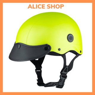 Mũ Bảo Hiểm 1/2- Asia MT-128B, nón bảo hiểm nửa đầu nam nữ - Hàng Chính Hãng, Bảo Hành 1 năm