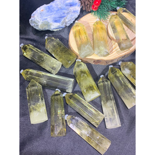 Trụ đá màu vàng (Citrine ) Size 7-8cm