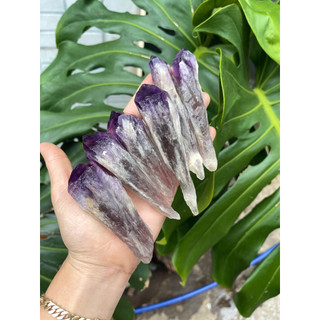 Que thô màu tím (Bahia Amethyst) dài 7-8cm