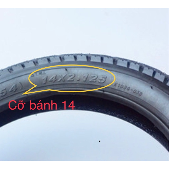 CẶP BÁNH PHỤ DÀNH CHO XE ĐẠP TRẺ EM - HÀNG CHÍNH HÃNG CÓ ĐÈN LED TỪ CỠ 12-20