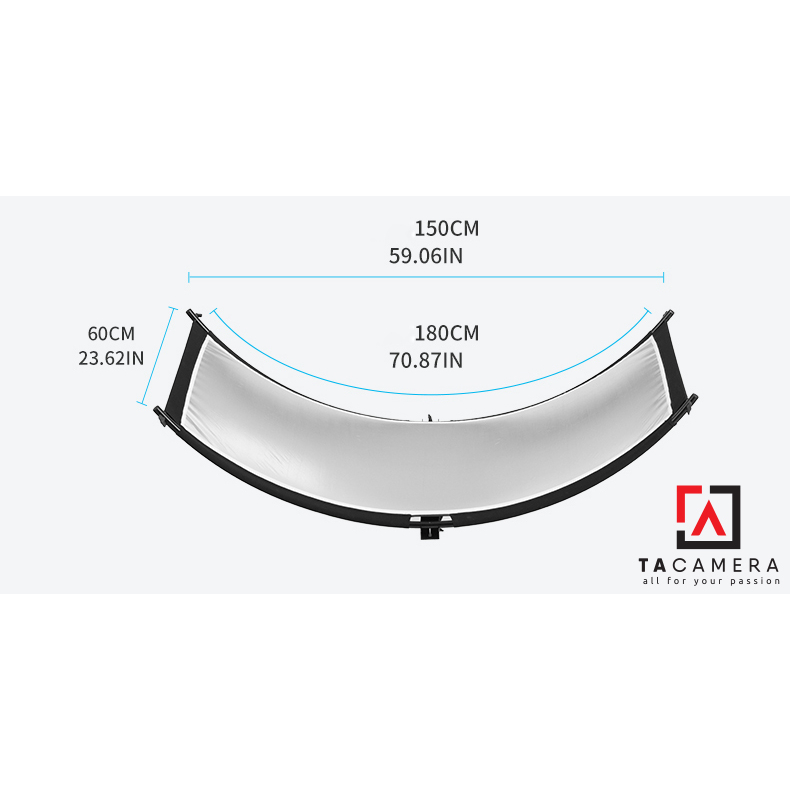 Hắt Sáng Cong Cao Cấp 4in1