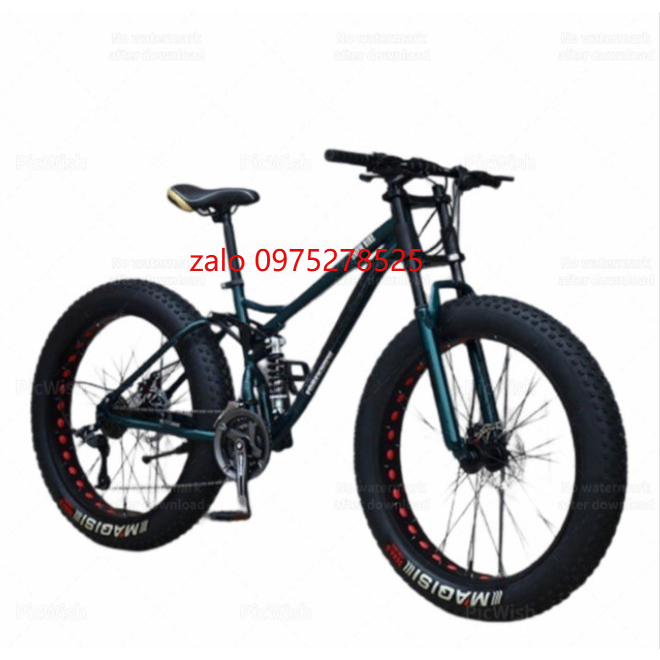 Xe đạp bánh béo 26inch vành nan hoa - 21 tốc độ. Phiên bản 2023