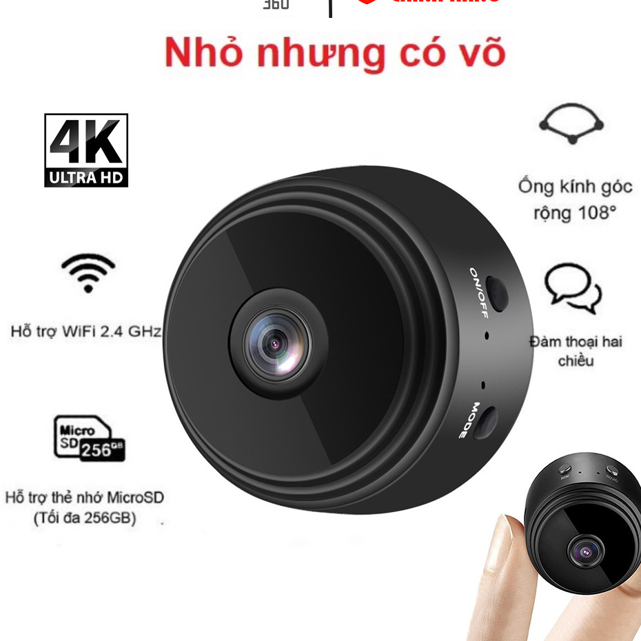 🌟 2K 4K 🌟 Camera A9 HD- kết nối wifi không dây - thuận tiện cho gia đình