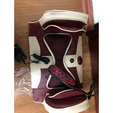 Máy massage Thắt Lưng  9 Chế Độ Rung, 30 Điểm Xung Điện, Ánh Sáng Tia Hồng Ngoại Chườm Nóng Giảm Đau