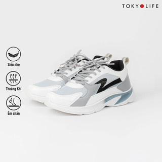 Giày thể thao nam TOKYOLIFE siêu nhẹ êm chân năng động chống trượt phù hợp chạy bộ, tập gym C7SHO300K