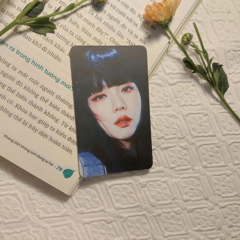 card bo góc jisoo (blackpink)