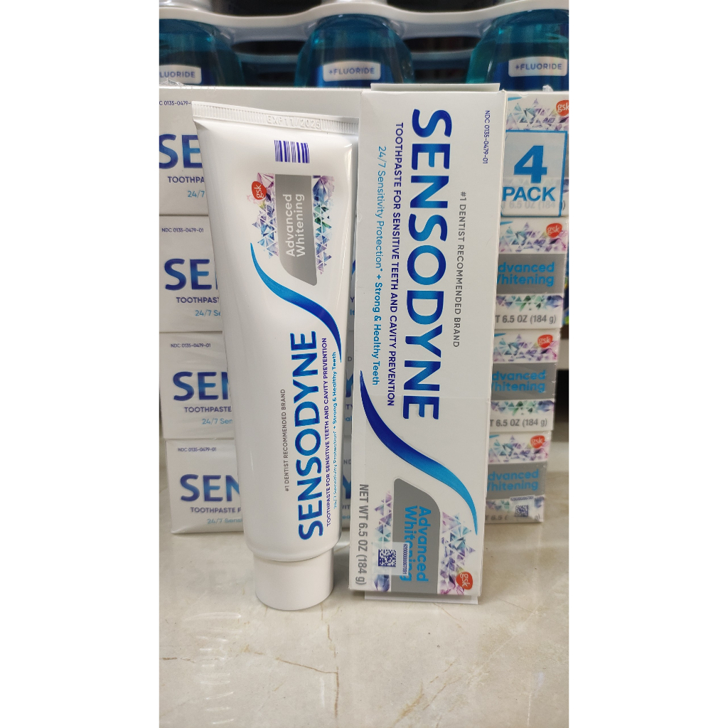 KEM ĐÁNH RĂNG SENSODYNE ADVANCED WHITENING 184G CỦA MỸ