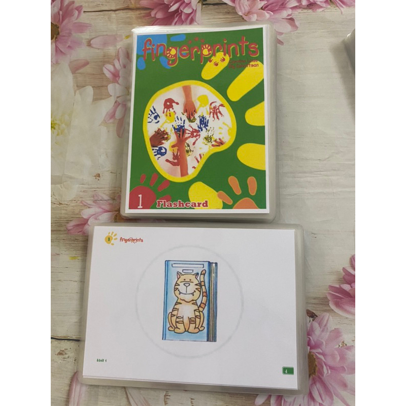 FLASHCARD FINGER PRINT LEVEL 1-2-3