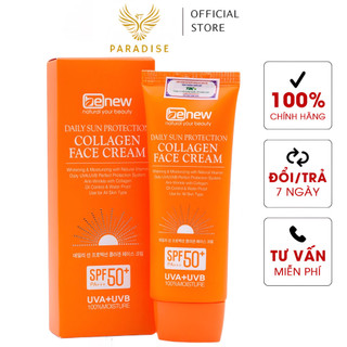 Kem chống nắng cho da khô Benew Daily Sun Protection Collagen Face Cream 70ml
