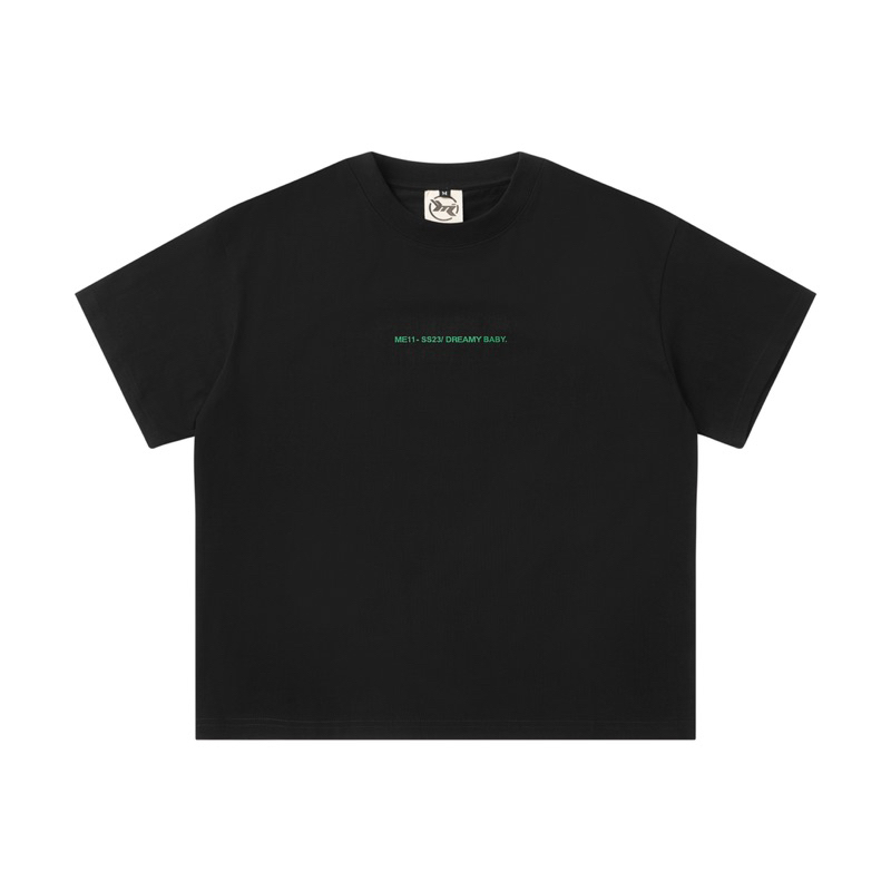 MEDISN - Áo thun tay ngắn DREAMY BABY BLACK BOXY T-SHIRT