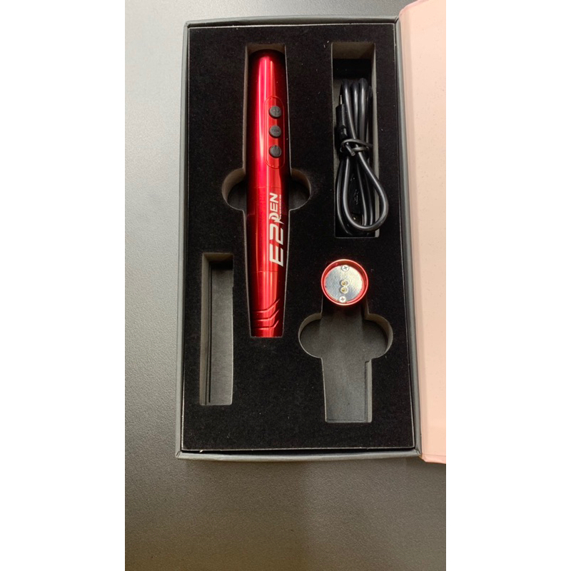 Máy pen E2 tích điện phun xăm, siêu động cơ